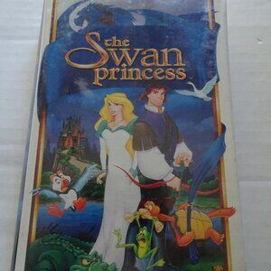 The Swan Princess - VHS Tape - Turner Family Showcase - Close Caption - 1995